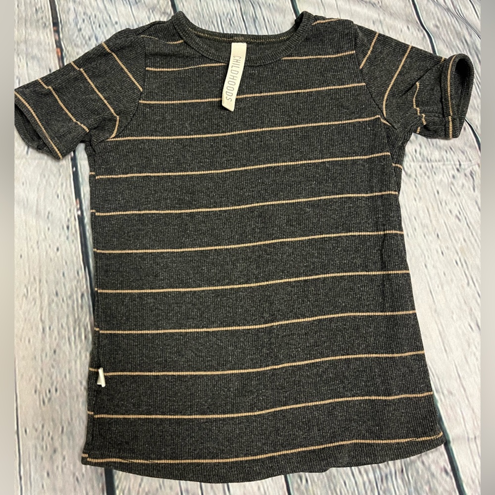 Childhoods Clothing short sleeve rib knit tee size 5